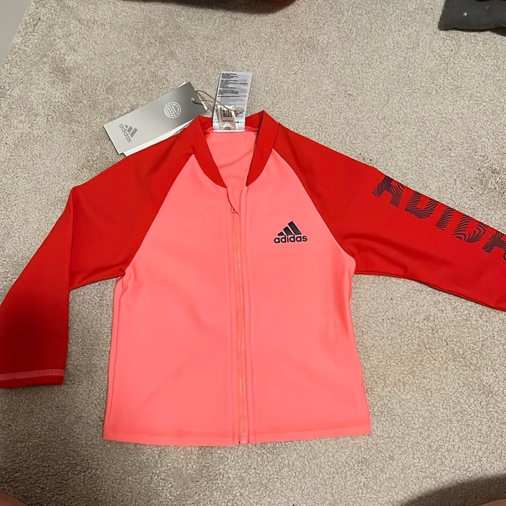Adidas toddler rashguard